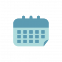 Kalendersymbol – steht für die schnelle Terminverfügbarkeit bei mindu.